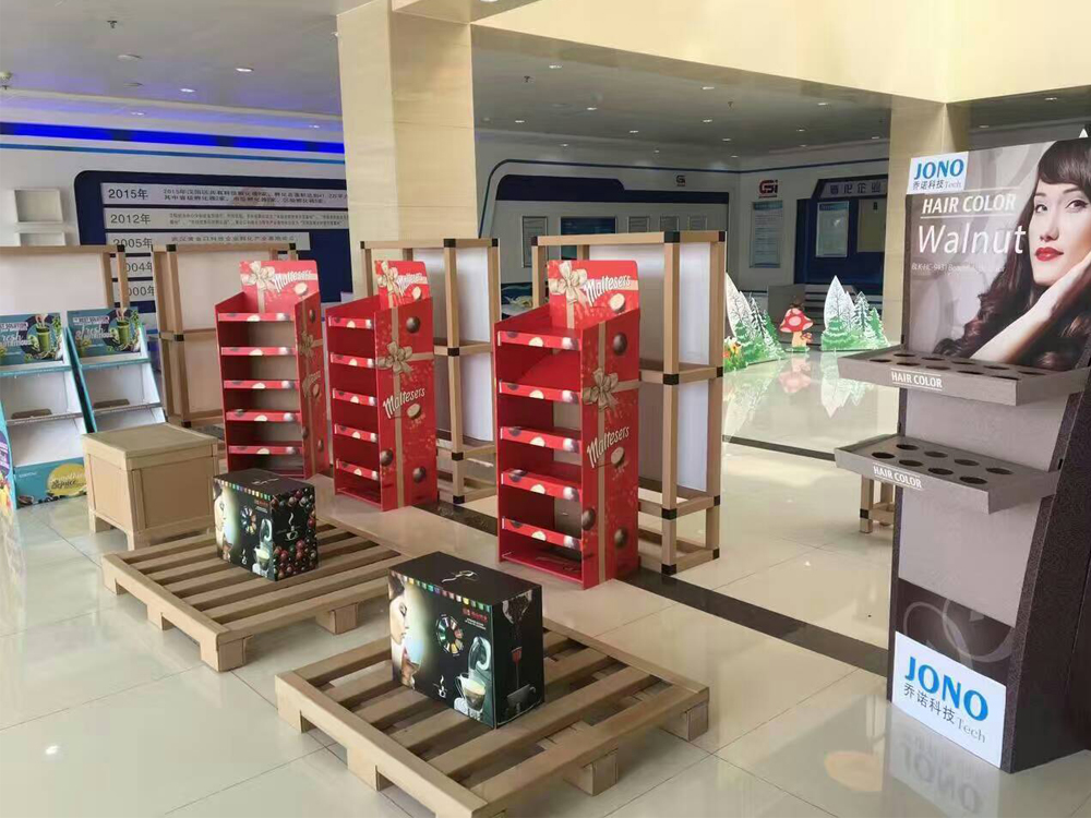 纸制展示架样品