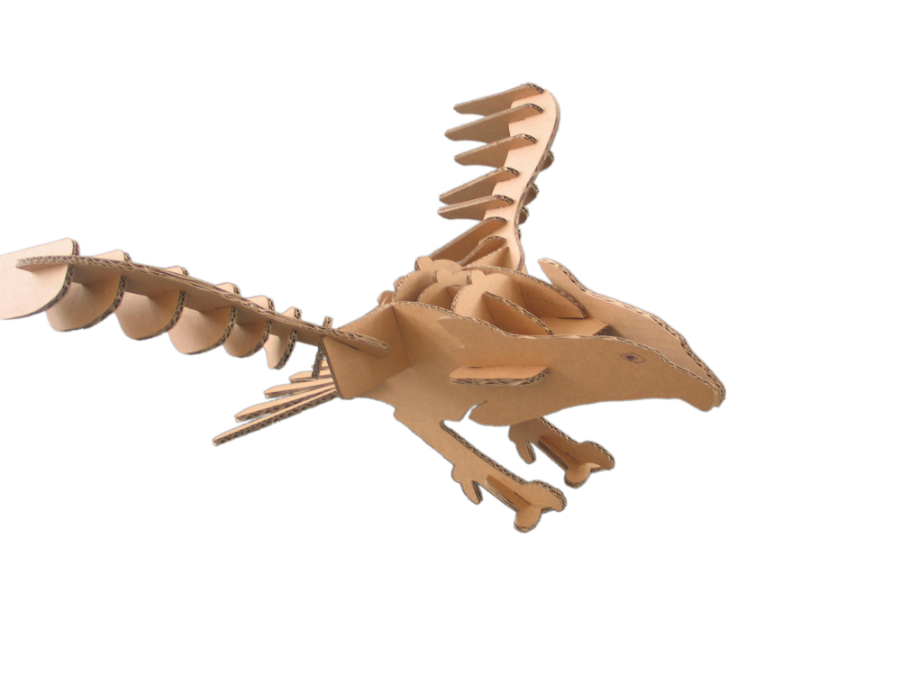 瓦楞纸切割工艺品