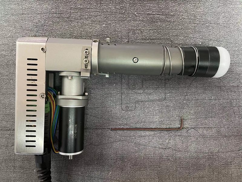 电动枪头刀片拆卸