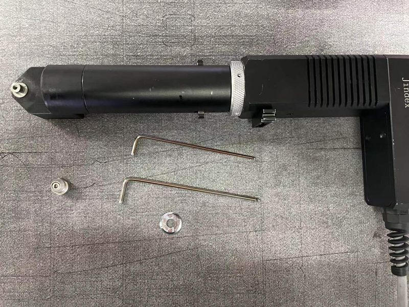 圆刀枪头刀片安装