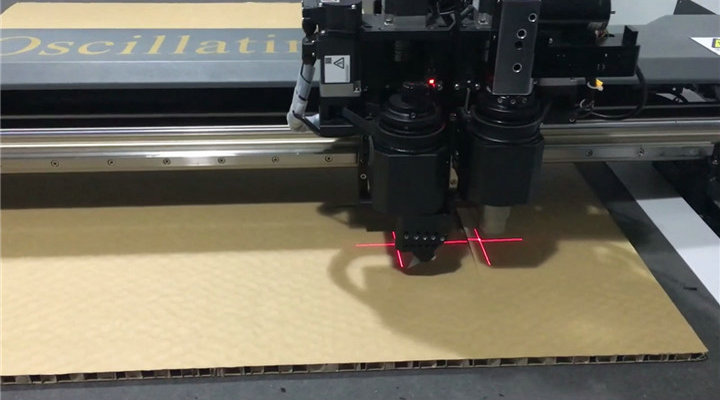 蜂窝板开V槽切割