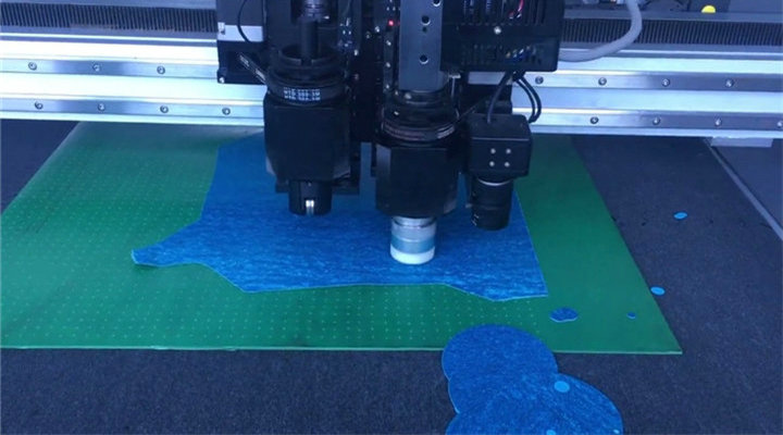 无石棉垫片振动刀切割