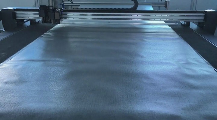 玻璃纤维编织布圆刀切割