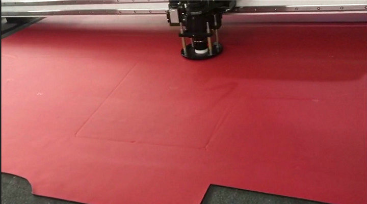 皮革座套振动刀高速开料