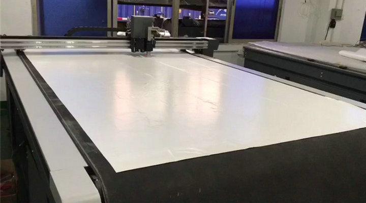 PVC气膜防水布裁剪